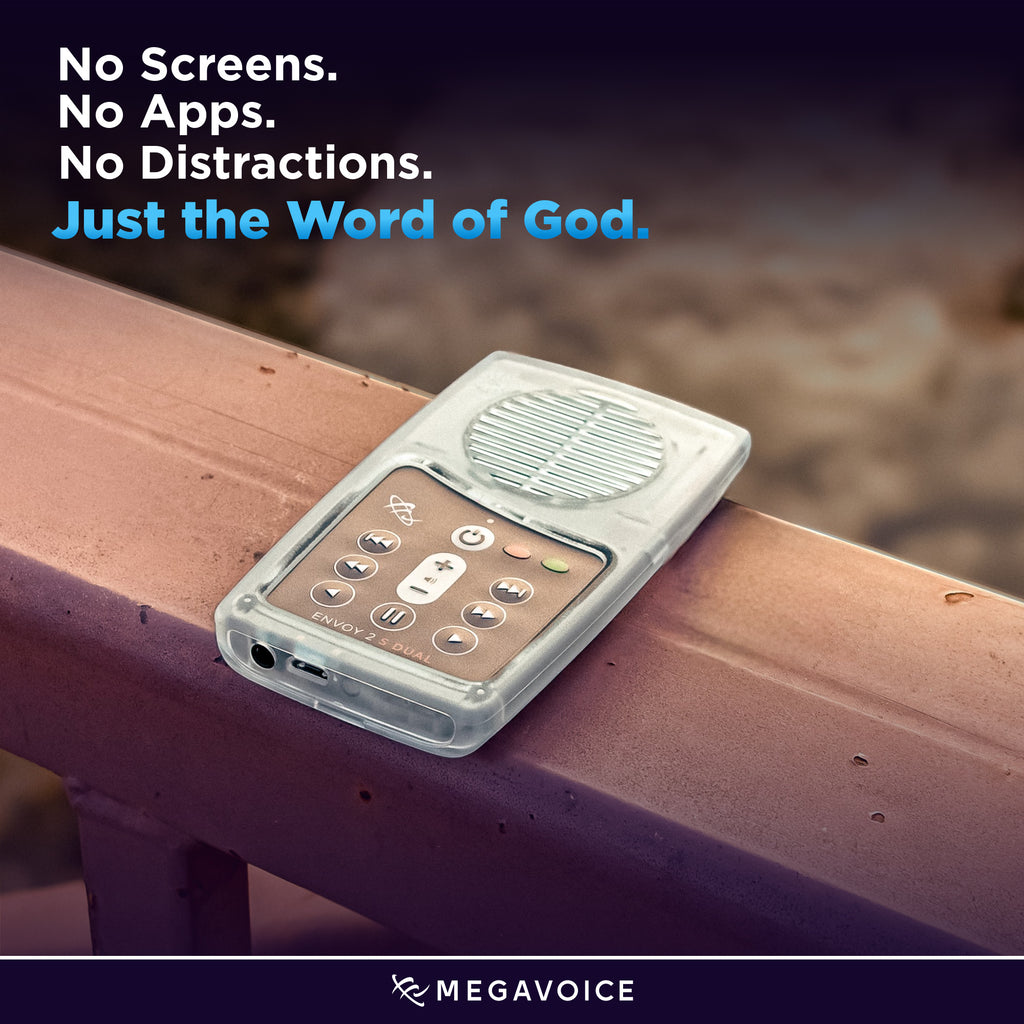 Solar Audio Bible Plus with The Daily Bible Podcast Featuring Michelle Hill and Tricia Goyer