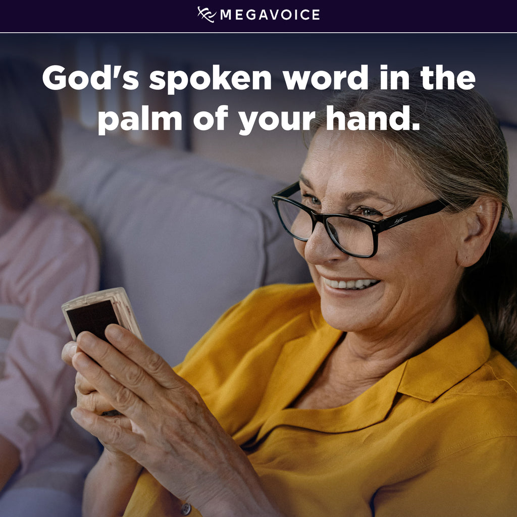 Solar Audio Bible Plus with The Daily Bible Podcast Featuring Michelle Hill and Tricia Goyer