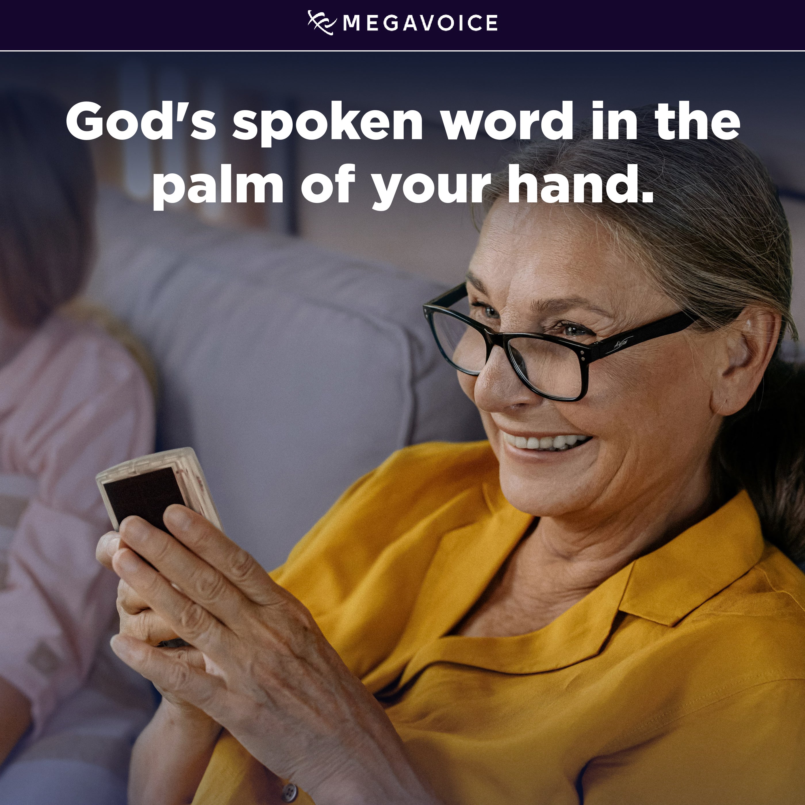 Solar Audio Bible Plus with The Daily Bible Podcast Featuring Michelle Hill and Tricia Goyer