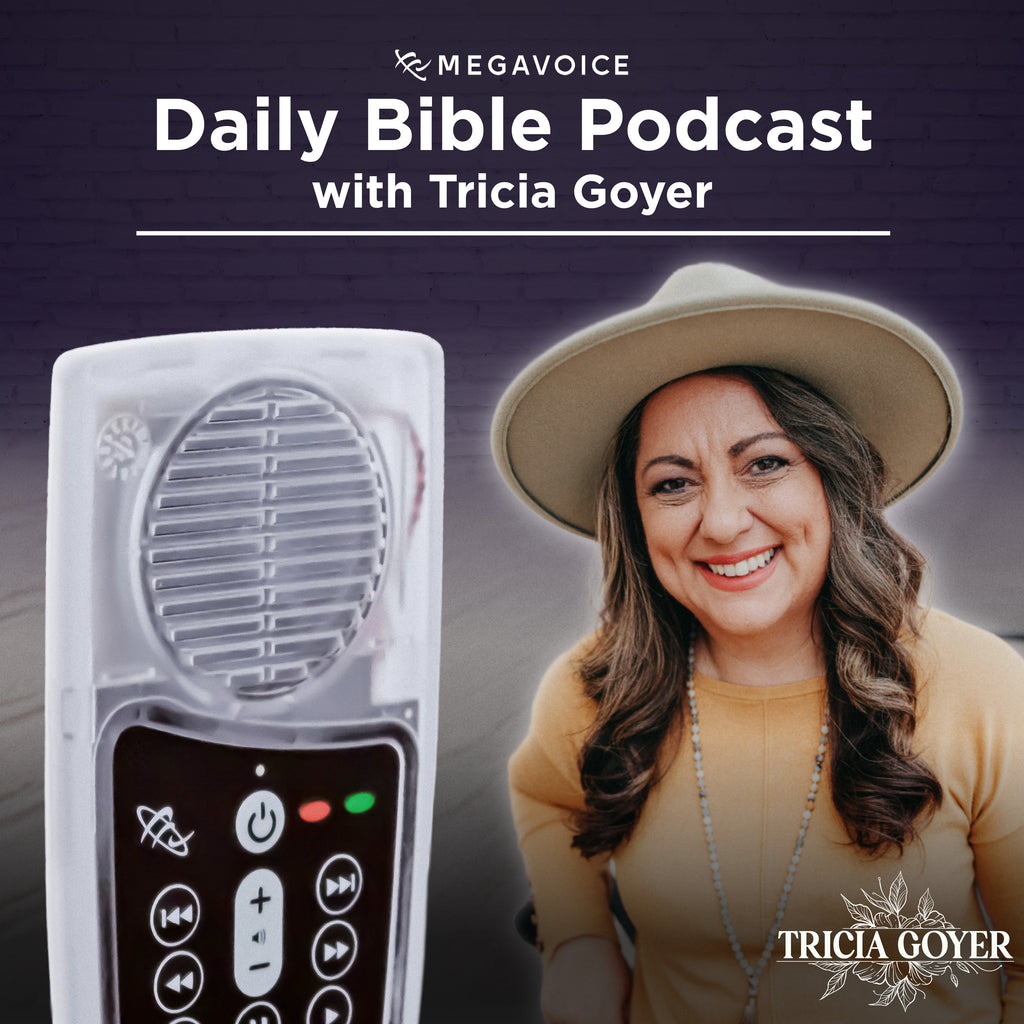 Solar Audio Bible Plus with The Daily Bible Podcast Featuring Michelle Hill and Tricia Goyer