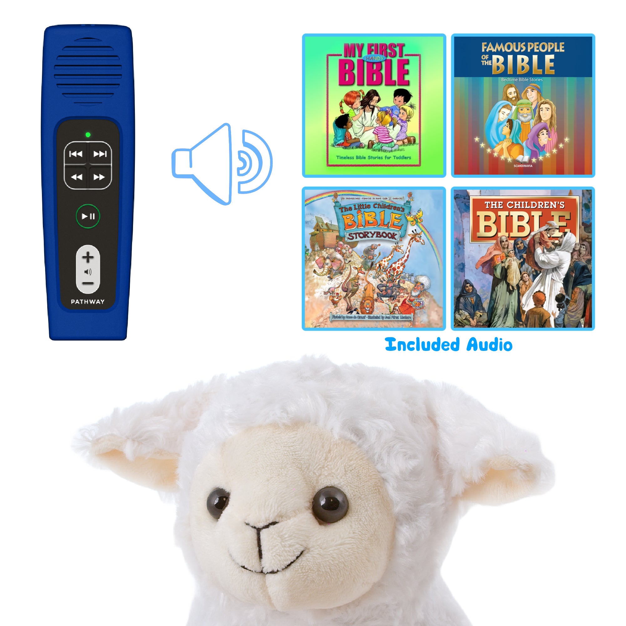 Lamb Wildlife Story Teller with Bible for Young Children Collection