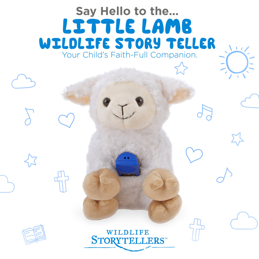 Lamb Wildlife Story Teller with Bible for Young Children Collection