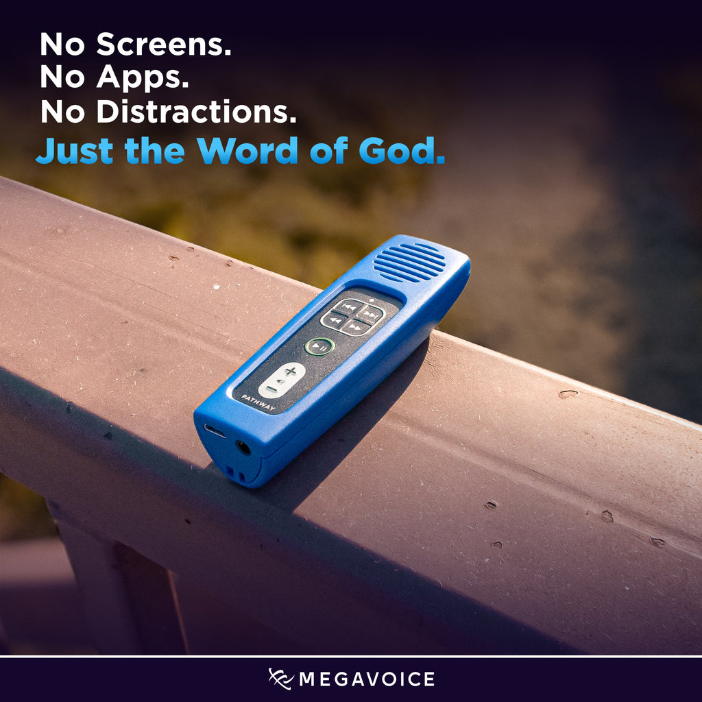 Rechargeable Audio Bible (Pathway) Choose from Common Versions