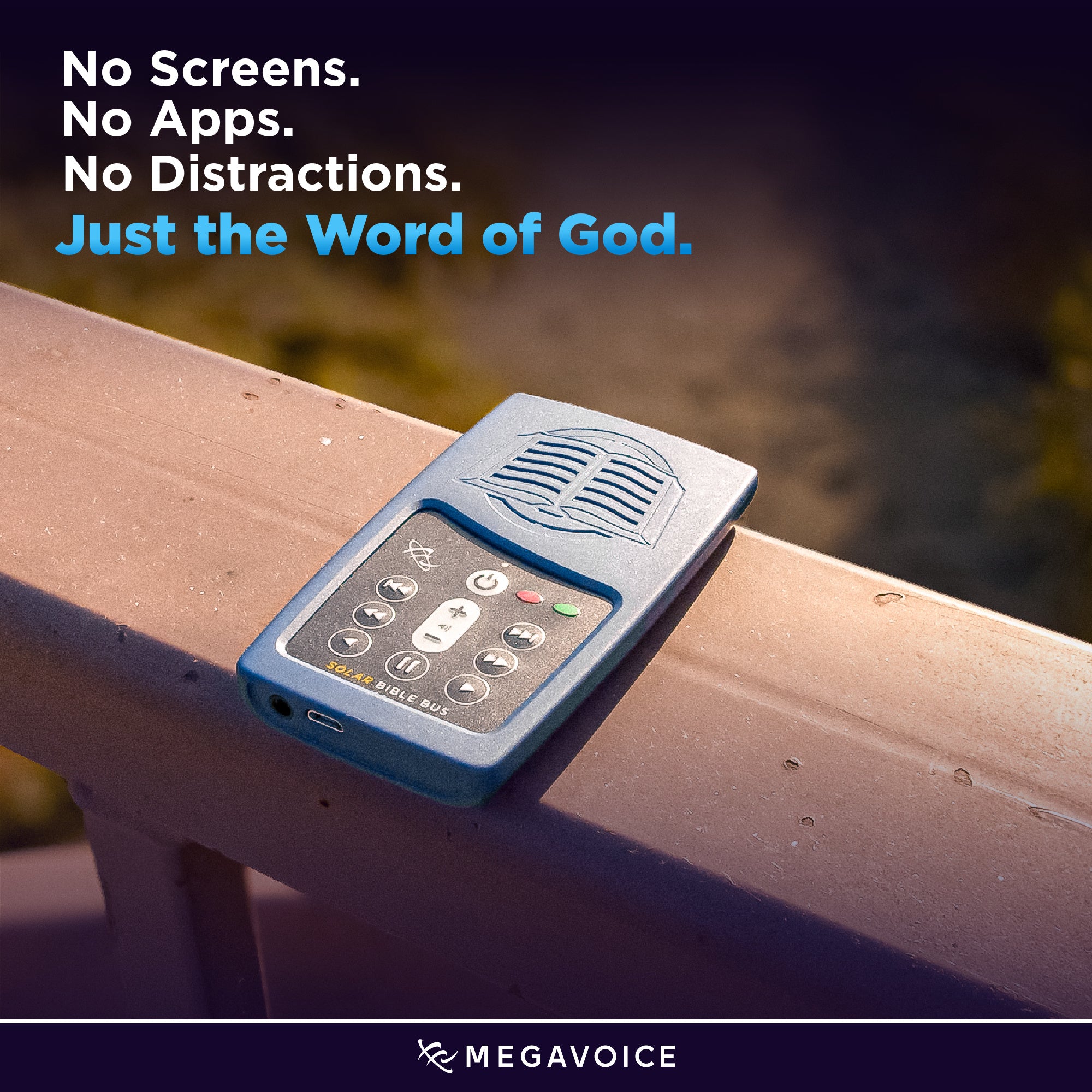 English Solar Audio Bible Plus with Thru the Bible by J. Vernon