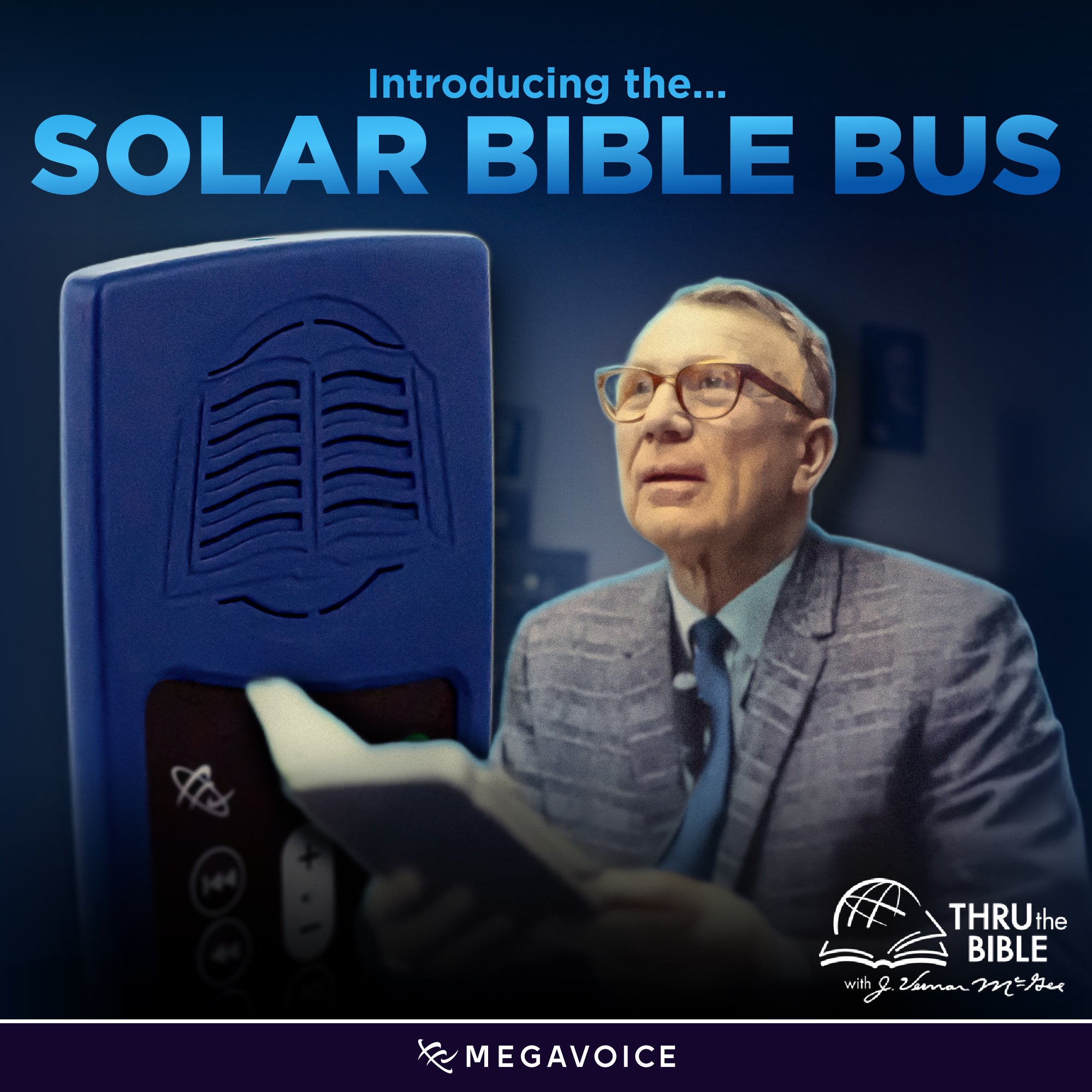 English Solar Audio Bible Plus with Thru the Bible by J. Vernon