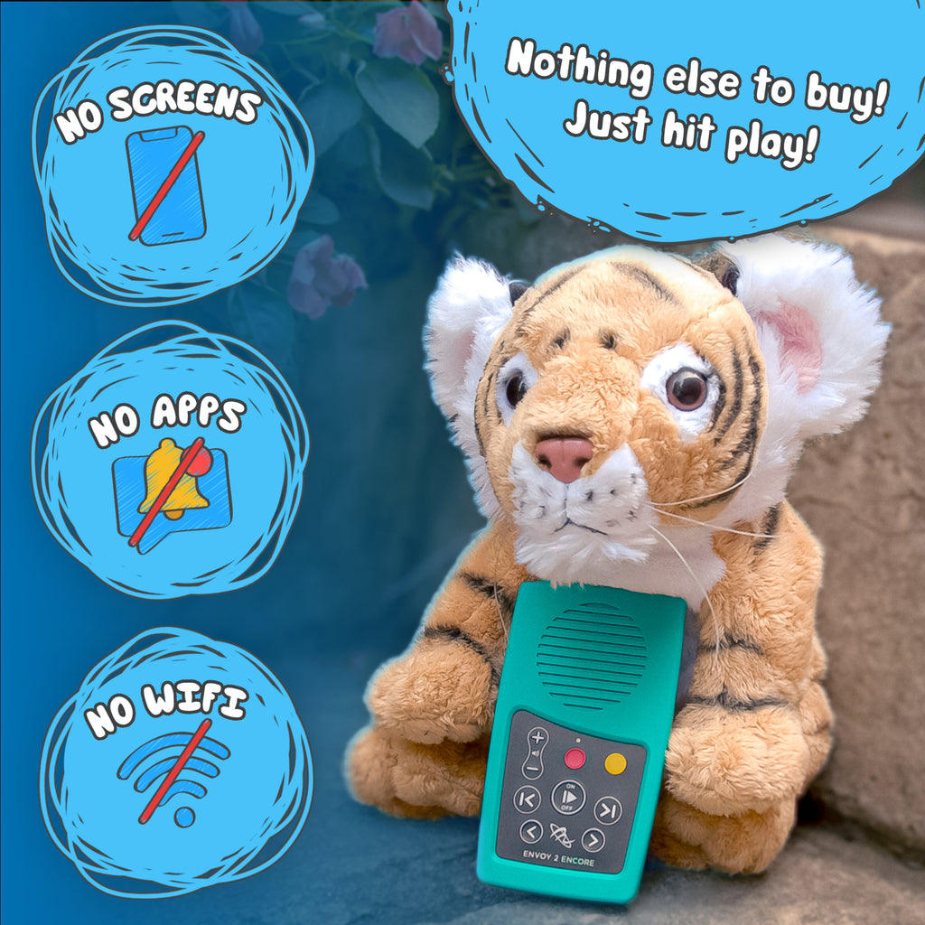 Tiger Wildlife Storyteller with Soothing Sounds Collection