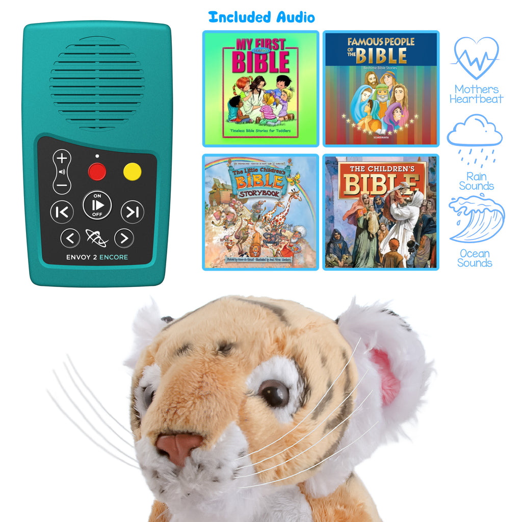 Tiger Wildlife Storyteller with Soothing Sounds Collection