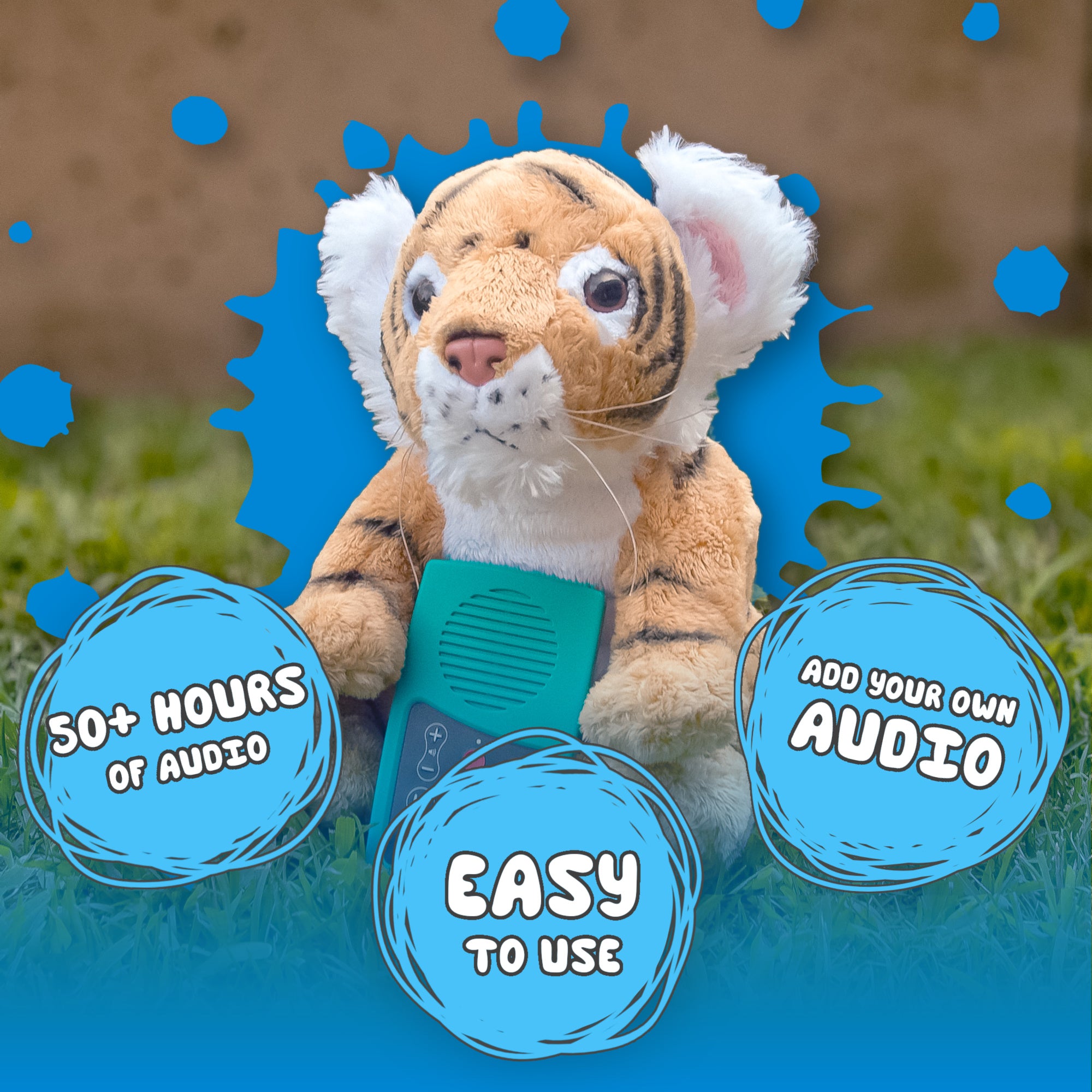 Tiger Wildlife Storyteller with Soothing Sounds Collection